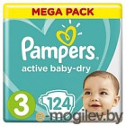  Pampers Active Baby-Dry 3 Midi (124)