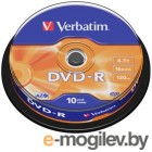 DVD-R [ 10 .  ] Verbatim 16x /4,7Gb/ - AZ0