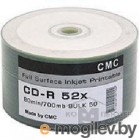   CMC CD-R 80 52x Bulk/50 Full Ink Print