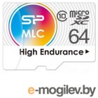   microSD 64GB Silicon Power High Endurance microSDXC Class 10 UHS-I U3 (SD ), MLC