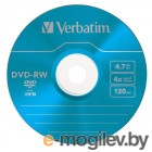Verbatim DVD-RW 4.7Gb 4x Slim color 4356343635