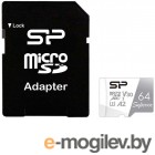   microSD 64GB Silicon Power Superior Pro A2 microSDXC Class 10 UHS-I U3 Colorful 100/80 Mb/s (SD )