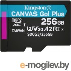   microSDXC 256Gb  Kingston, UHS-II Class U3 V30 A2, : 170/, : 90/,   <SDCG3/256GBSP>