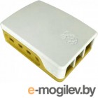  ACD  White+Yellow ABS Case for Raspberry 4B