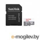   microSD 64GB SanDisk microSDXC Class 10 Ultra (SD ) UHS-I 100MB/s