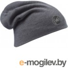  Buff Heavyweight Merino Wool Hat Solid Grey / 111170.937.10.00
