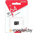   64Gb - SmartBuy MicroSD Class 10 SB64GBSDCL10-00LE (!)