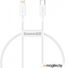  iPhone/iPad/iPod Baseus Superior Series Fast Charging Data Cable Type-C - Lightning PD 20W 0.25m White CATLYS-02