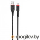 Hoco X59 Victory USB - Type-C 2.4A 1m Black 6931474744920