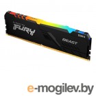 Kingston Fury Beast Black RGB DDR4 DIMM 3733Mhz PC29800 CL19 8Gb KF437C19BBA/8