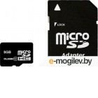   SmartBuy microSDHC (Class 10) 8 Gb + SD  (SB8GBSDCL10-01)
