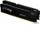 Kingston Fury Beast Black DDR5 DIMM 5600MHz PC-44800 CL40 - 64Gb Kit (2x32Gb) KF556C40BBK2-64