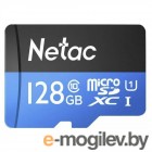 - NeTac P500 Standard MicroSDXC 128GB U1/C10 up to 80MB/s, retail pack card only