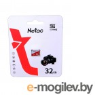 32Gb - Netac MicroSD P500 Eco Class 10 NT02P500ECO-032G-S (!)