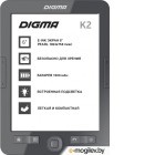   Digma K2, Dark Grey  6`` E-Ink Pearl HD, 758 x 1024,  ,  4 ,   K2