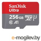 256Gb - SanDisk Ultra Micro Secure Digital XC A1 C10 U1 UHS-I SDSQUAC-256G-GN6MN (!)