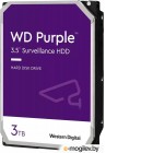   WD SATA-III 3TB WD33PURZ Surveillance Purple (5400rpm) 64Mb 3.5