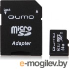   QUMO microSDXC UHS-1 64GB +  (QM64GMICSDXC10U1)