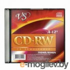  CD-RW VS 700 Mb, 12x, Slim Case (5), (5/200).